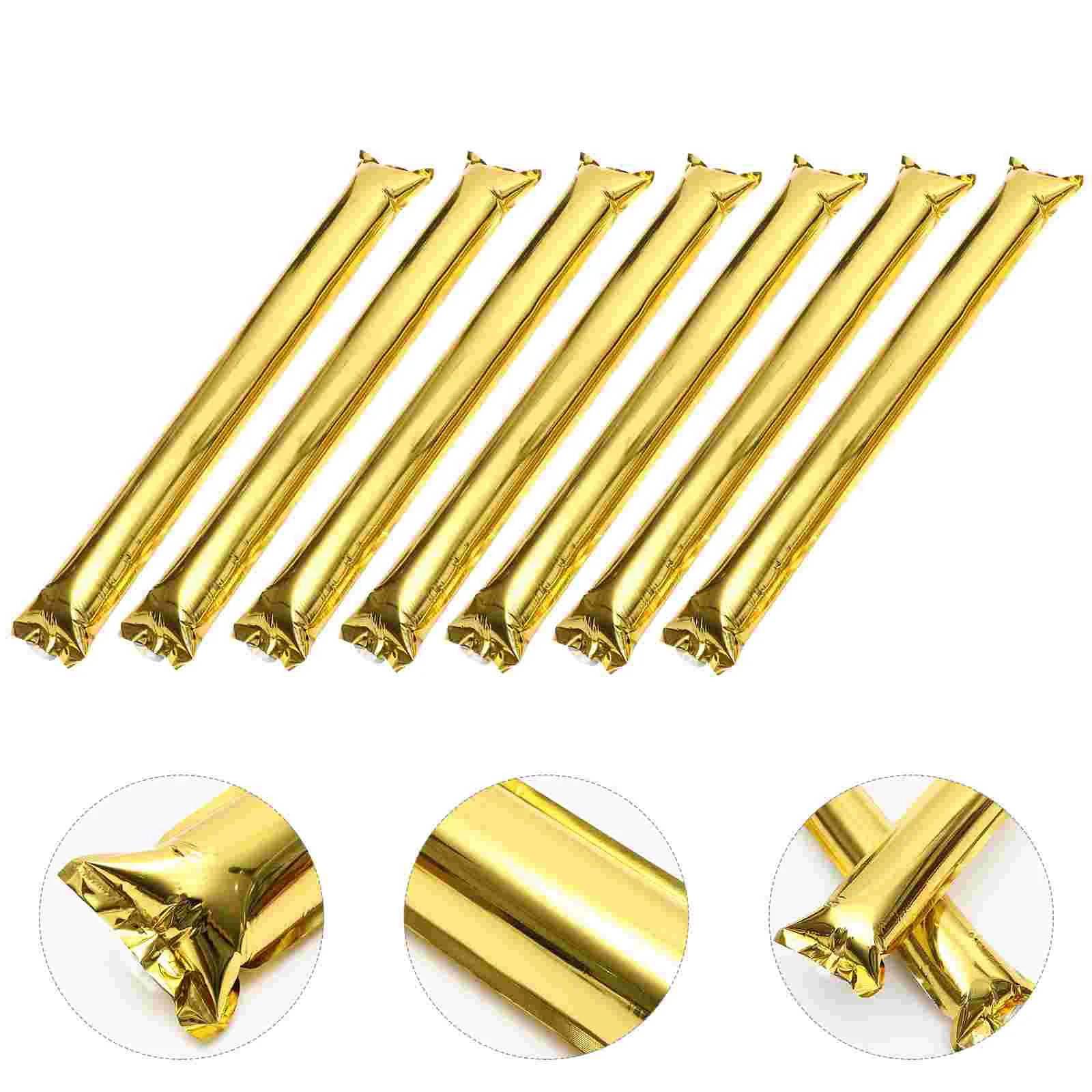 Golden Thunder Sticks Inflatable Noisemakers for Cheerleading and Sporting Events
Golden Thunder Sticks Inflatable Noisemakers for Cheerleading and Sporting Events