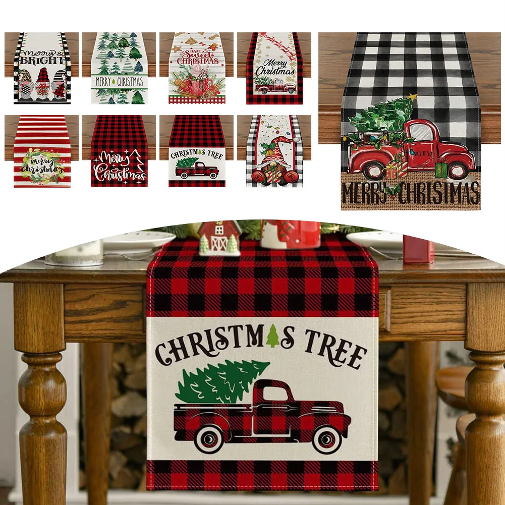 1pcs Christmas Table Runner Cartoon Santa Claus Snowman Elk Xmas Tree Printed Linen Table Cloth Christmas Decor Table Mat
1pcs Christmas Table Runner Cartoon Santa Claus Snowman Elk Xmas Tree Printed Linen Table Cloth Christmas Decor Table Mat