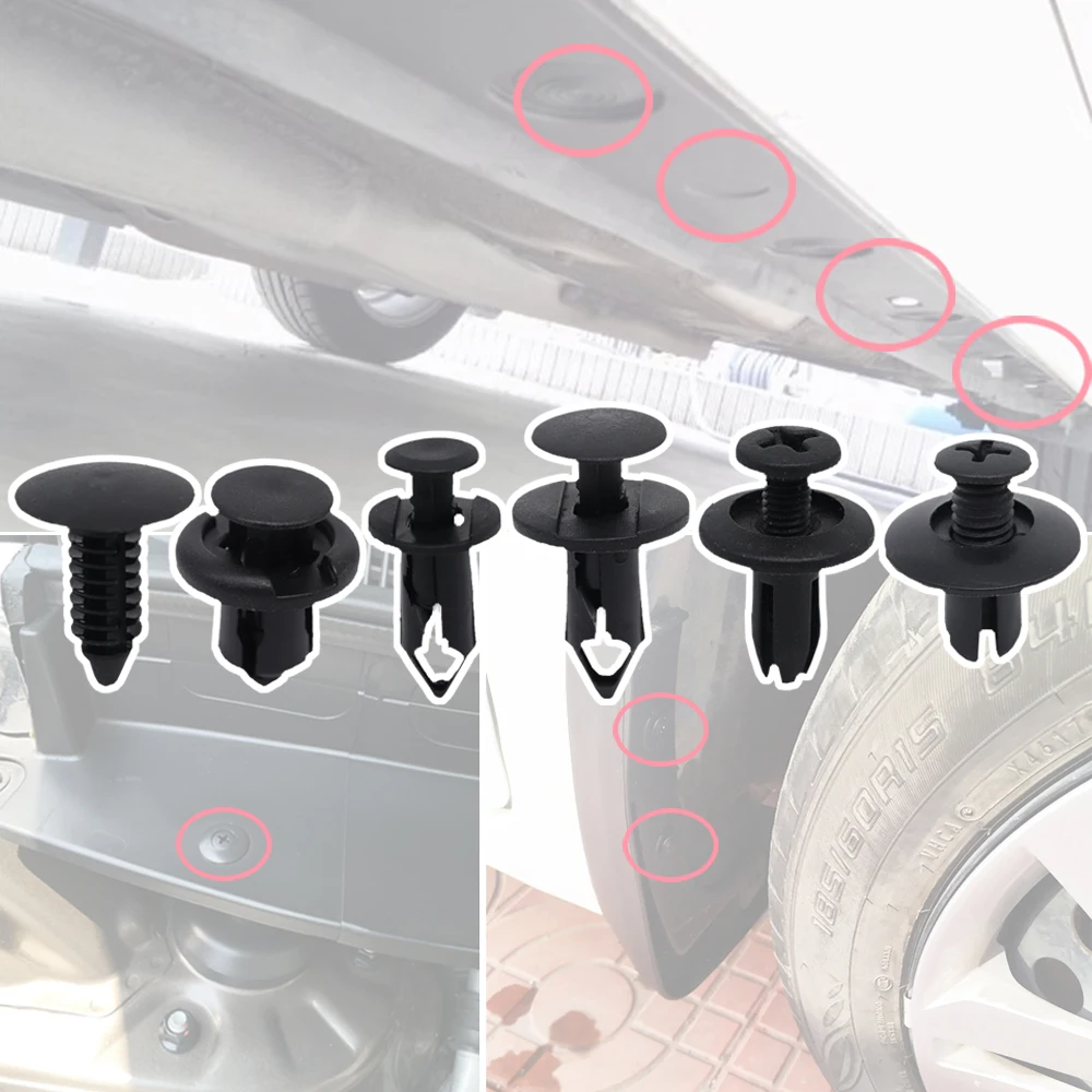 6 Size Universal Car Fastener Push Fit Rivets Trim Bumper Door Body Panel Retainer Fender Cowl Clips For Toyota Renault VW Lada
6 Size Universal Car Fastener Push Fit Rivets Trim Bumper Door Body Panel Retainer Fender Cowl Clips For Toyota Renault VW Lada