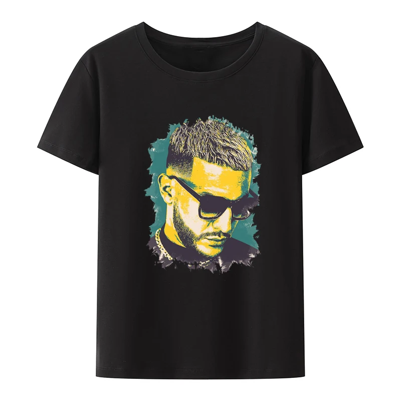 

Cool DJ Cotton T-shirt Creative Mens Clothes Style The Weeknd T-shirts Men Y2k Streetwear O-neck Roupas Masculinas Summer Loose