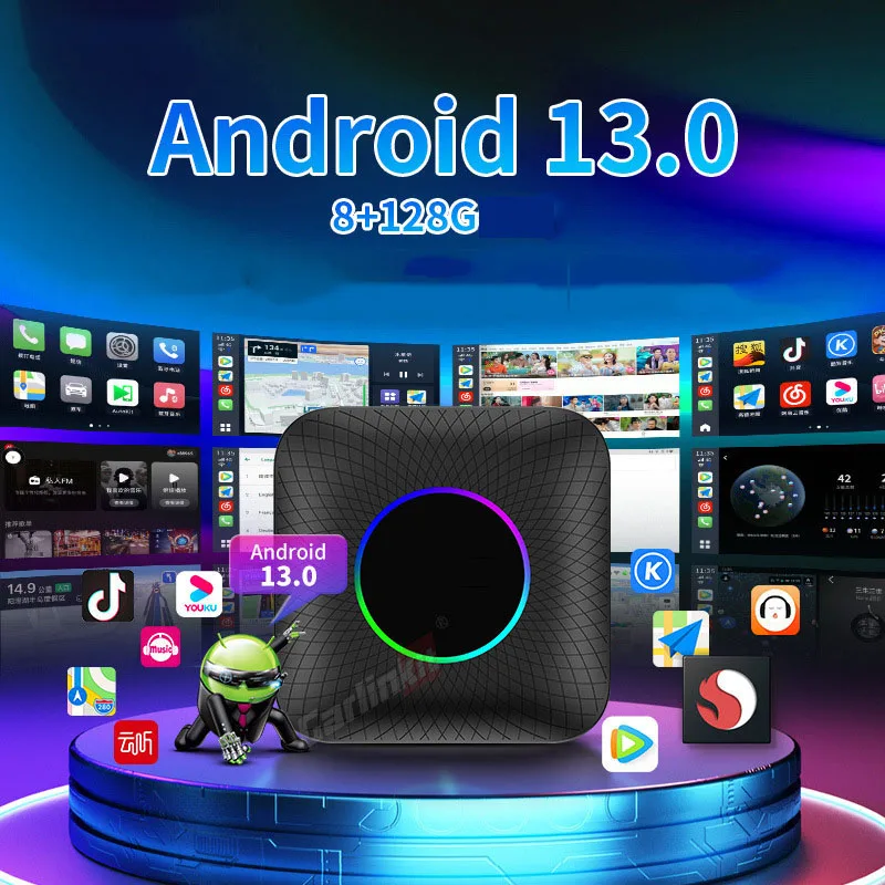 Carlinkit Wired To Wireless Carplay Androidauto Android 13 Car Center Smart Box 8Gb Ram+128Gb Onboard Memory Gps
Carlinkit Wired To Wireless Carplay Androidauto Android 13 Car Center Smart Box 8Gb Ram+128Gb Onboard Memory Gps