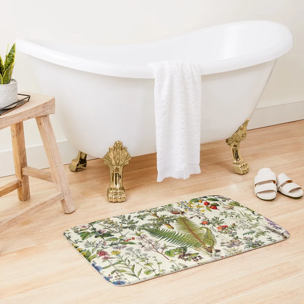 Adolphe Millot - Plantes Medicinales 02 - Vintage french botanical illustration Bath Mat Showers Baths Bathroom Rooms Mat
Adolphe Millot - Plantes Medicinales 02 - Vintage french botanical illustration Bath Mat Showers Baths Bathroom Rooms Mat