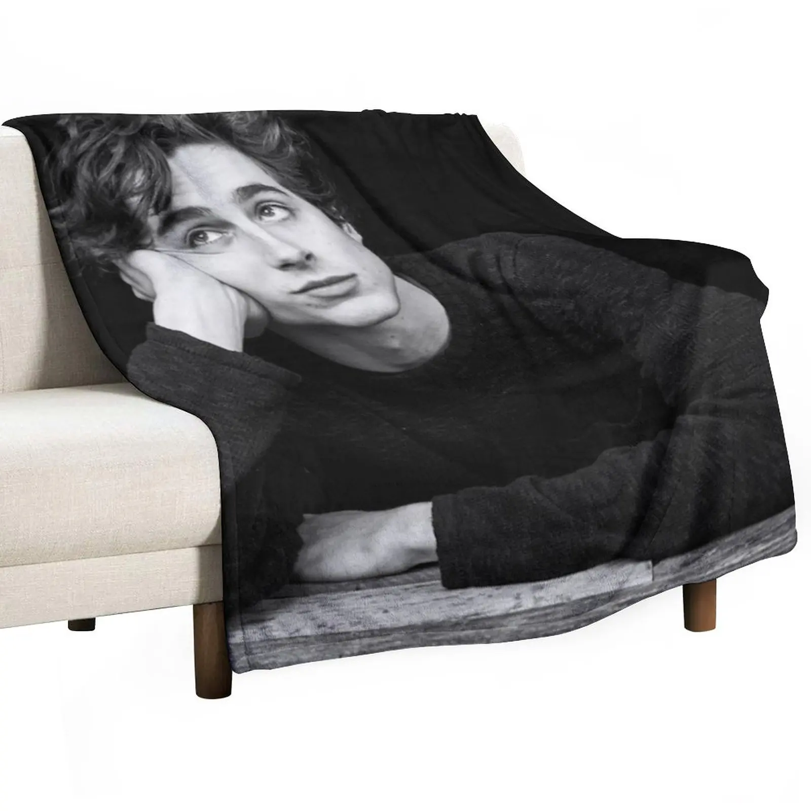 

Timothee Chalamet Throw Blanket Blankets For Baby Decorative Sofa Blankets Flannel Fabric Weighted Blanket