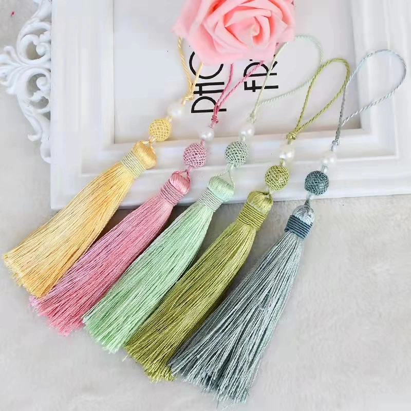 1Pc Home Decor Hanging Rope Silk Tassel Fringe Tassel Trim Garment Decoration Key Tassels for DIY Embellish Curtain Accessories
1Pc Home Decor Hanging Rope Silk Tassel Fringe Tassel Trim Garment Decoration Key Tassels for DIY Embellish Curtain Accessories