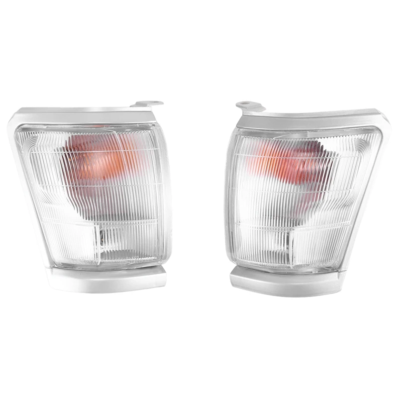 1Pair Car Headlight Wide Light Turn Signal Light Side Marker Chrome Trim Corner Light For Toyota Hilux 1997-2001
1Pair Car Headlight Wide Light Turn Signal Light Side Marker Chrome Trim Corner Light For Toyota Hilux 1997-2001
