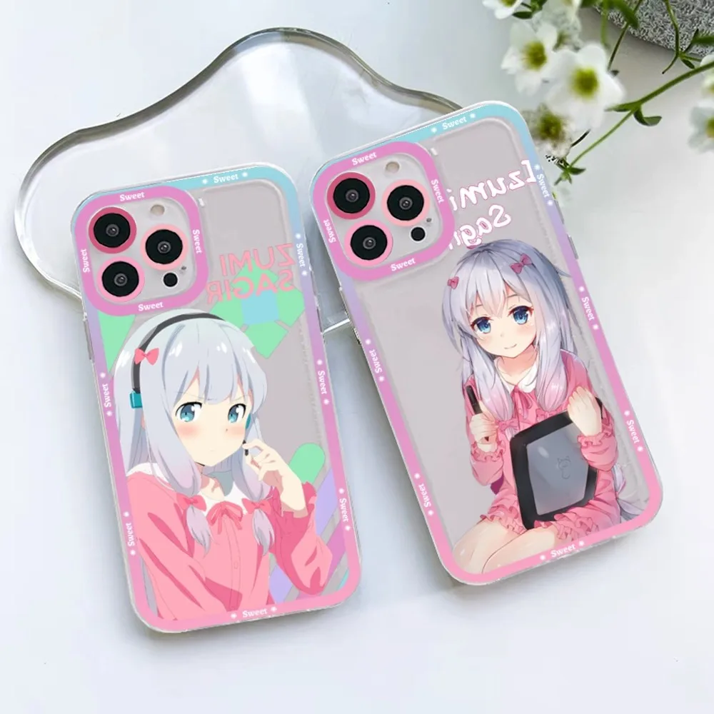 Cute Girl Izumi Sagiri Phone Case For iPhone 15 13 14 Pro Max XS XR 12 11 Pro 13 Mini Soft Clear Back Cover
Cute Girl Izumi Sagiri Phone Case For iPhone 15 13 14 Pro Max XS XR 12 11 Pro 13 Mini Soft Clear Back Cover