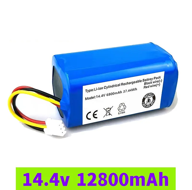 High capacity 14.4v 12800mah li-ion rechargeable battery for liectroux c30b robot vacuum cleaner
High capacity 14.4v 12800mah li-ion rechargeable battery for liectroux c30b robot vacuum cleaner