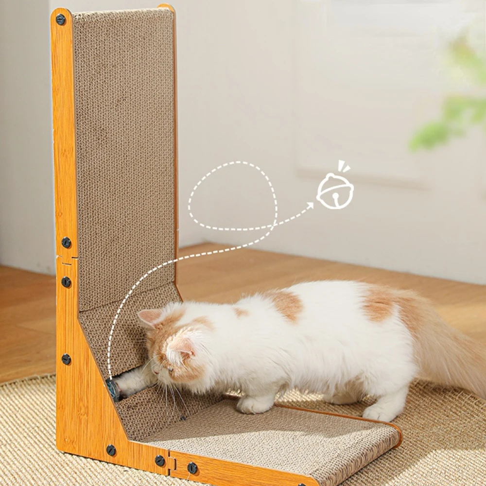 L-Type Cat Scratch Board Vertical Wear-Resistant Non-Chip Cat Nest Integrated Cat Scratch-Resistant Board Large Corrugated Paper
L-Type Cat Scratch Board Vertical Wear-Resistant Non-Chip Cat Nest Integrated Cat Scratch-Resistant Board Large Corrugated Paper