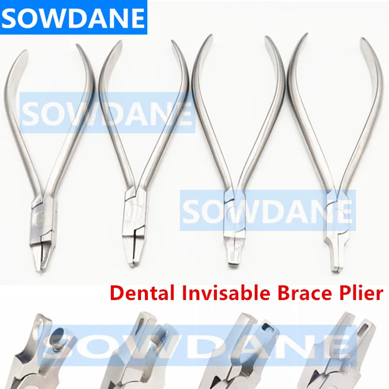 

1pc Dental Orthodontic Aligner Plier Thermal Forming Invisible Brace Plier Vertical /Horizontal Level/Tear Drop