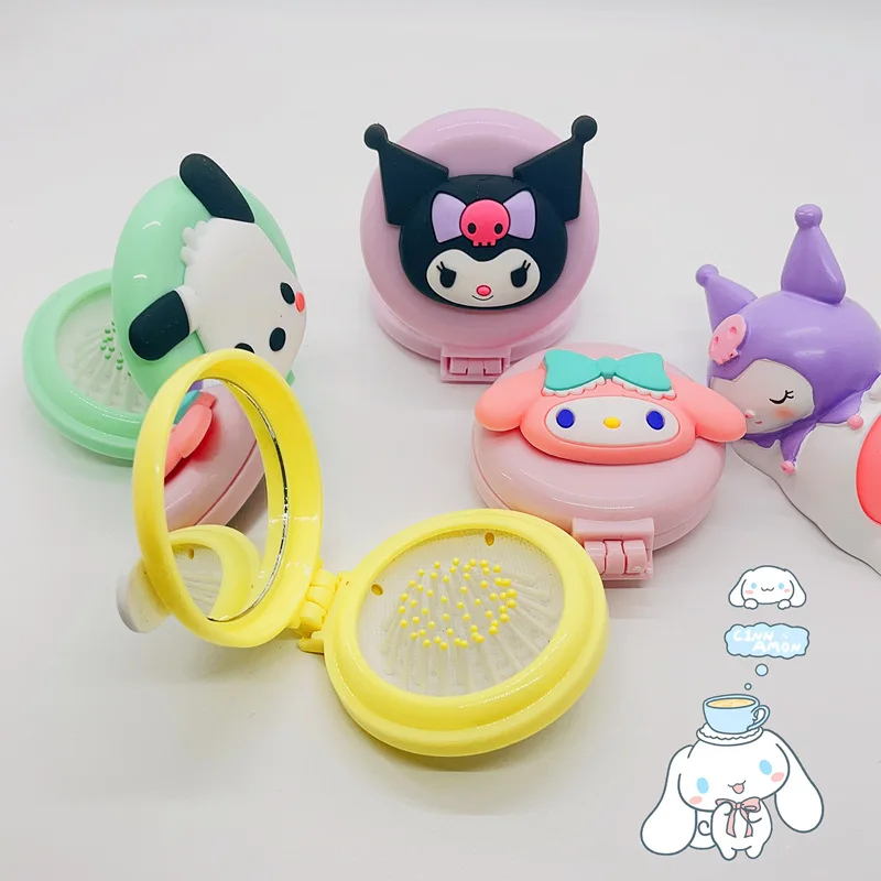 Kawaii Sanrio Air Cushion Massage Comb Hello Kittys Accessories Cute Anime with Mirror Out Portable Airbag Comb Toys Girls Gift
Kawaii Sanrio Air Cushion Massage Comb Hello Kittys Accessories Cute Anime with Mirror Out Portable Airbag Comb Toys Girls Gift