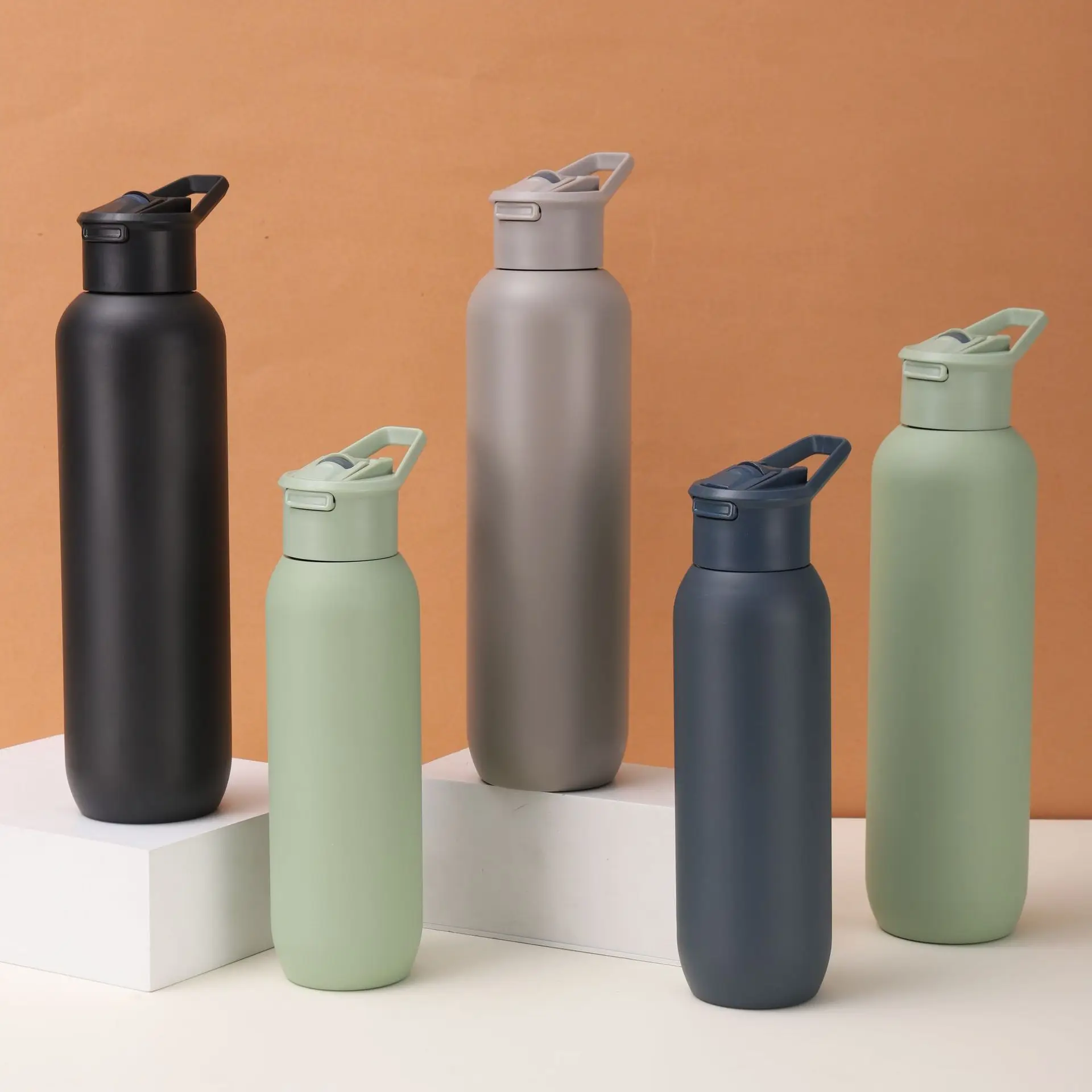 Steel Sports Water Bottle Thermos 580/1000ml Insulated Water Cup Travel Flask 4 S448a348d8c384d2fb2032f65ba881d641