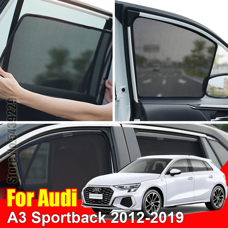 For Audi A3 Sportback Hatchback 2012-2019 Car Sun Visor Accessori Window Cover SunShade Curtain Mesh Shade Blind Custom Fit
For Audi A3 Sportback Hatchback 2012-2019 Car Sun Visor Accessori Window Cover SunShade Curtain Mesh Shade Blind Custom Fit