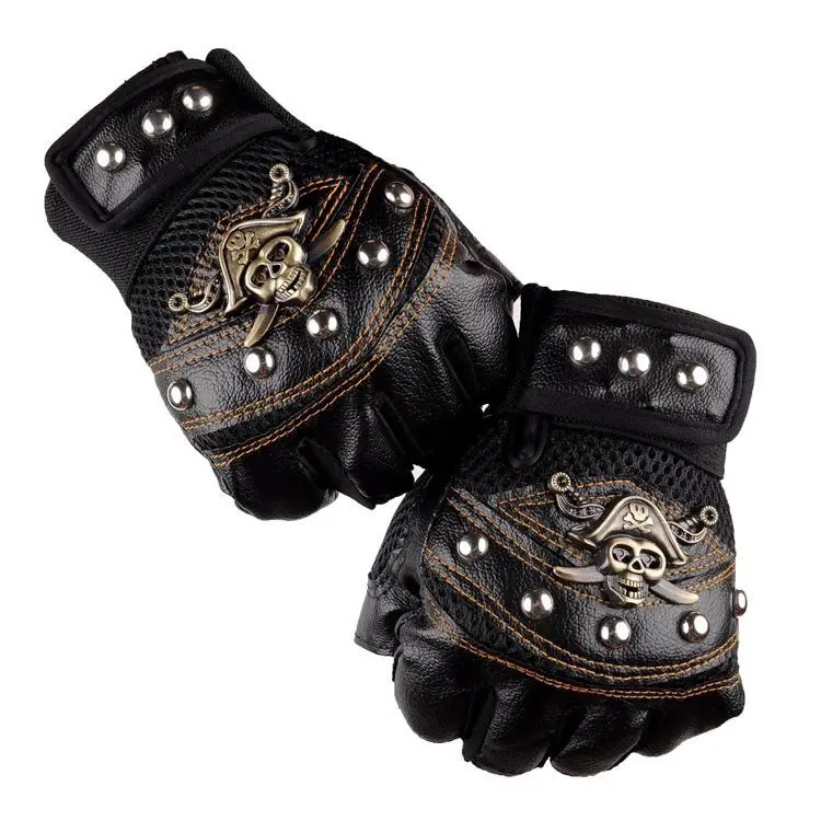 Breathable Leather Gloves With Skull Design: The Ultimate Fingerless Half-Finger Gloves
Breathable Leather Gloves With Skull Design: The Ultimate Fingerless Half-Finger Gloves