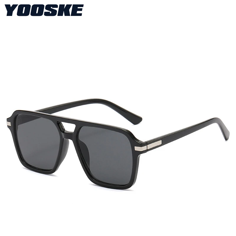 YOOSKE Pilot Sunglasses Women Men Vintage Double Beam Sun Glasses Luxury Brand Designer Square Eyewear Shades UV400 Mirror
YOOSKE Pilot Sunglasses Women Men Vintage Double Beam Sun Glasses Luxury Brand Designer Square Eyewear Shades UV400 Mirror