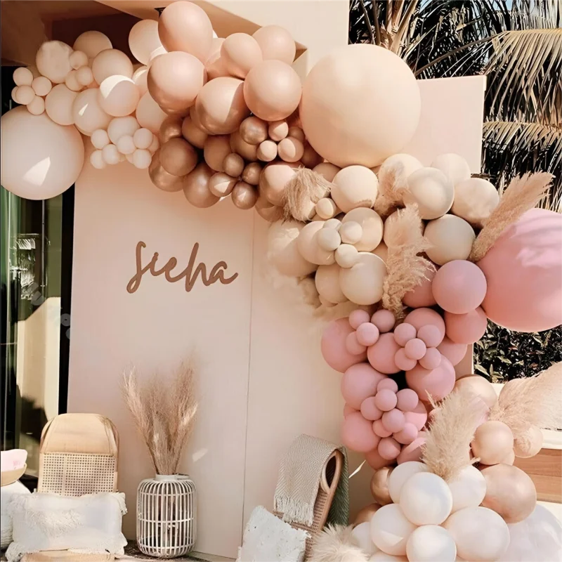 1Set Champagne Aluminum Balloon Garland Wedding Decoration Home Birthday Baby Shower Ballons Supply Party Background Wall Decor
1Set Champagne Aluminum Balloon Garland Wedding Decoration Home Birthday Baby Shower Ballons Supply Party Background Wall Decor
