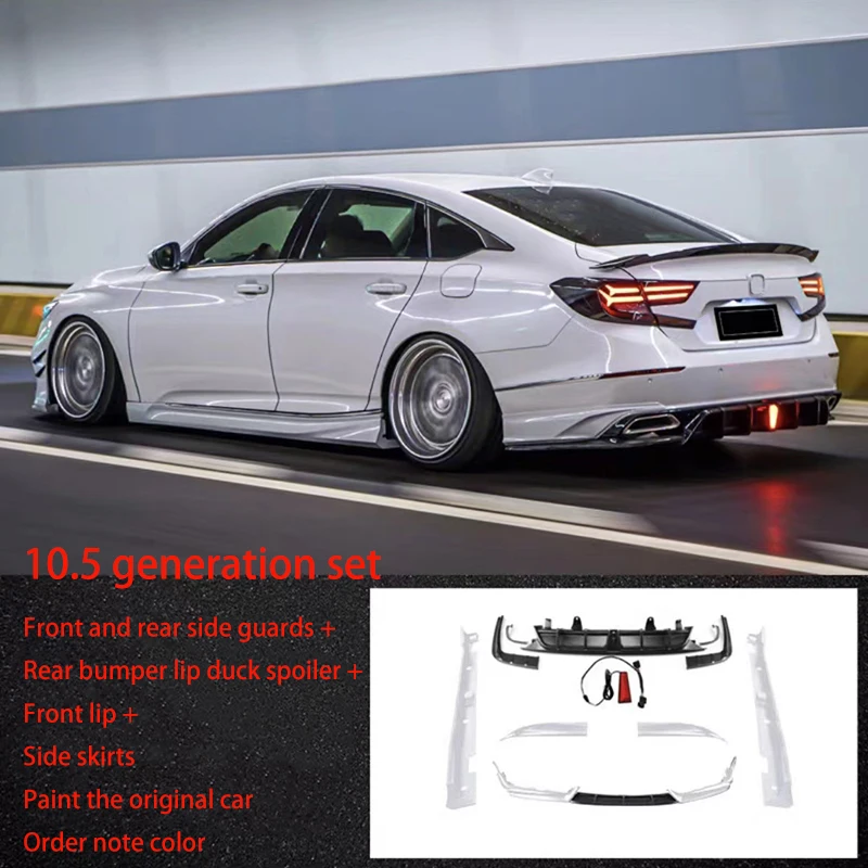For the Honda Accord 10,10.5 Generation 2018 to 2022 Exterior Body Fittings Front Rear Side Guard Knife Rear Bumper Lip Duck Spo
For the Honda Accord 10,10.5 Generation 2018 to 2022 Exterior Body Fittings Front Rear Side Guard Knife Rear Bumper Lip Duck Spo