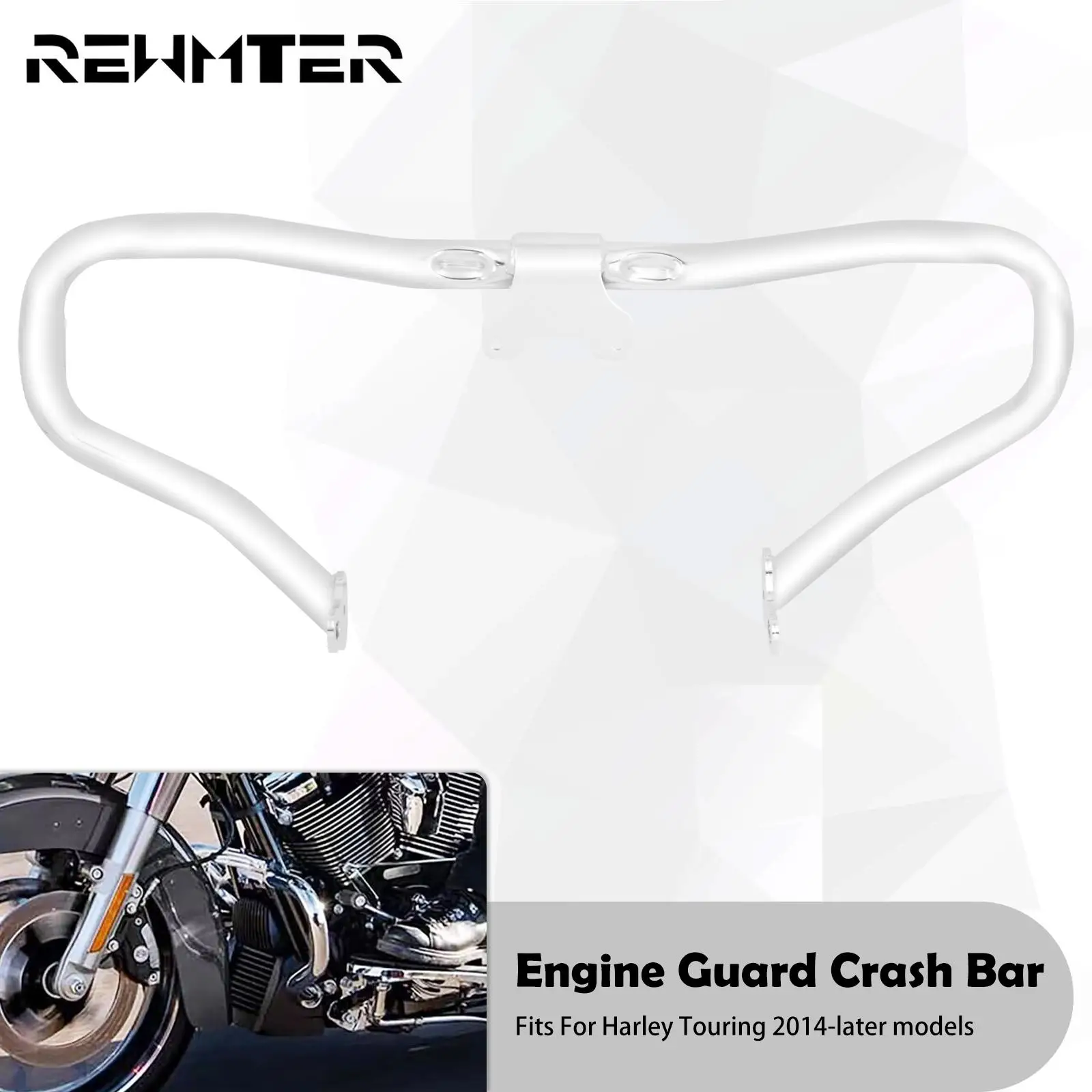 Motorcycle Front Chrome Chopped Engine Guard Highway Crash Bar For Harley Touring Street Glide FLHX Road King FLHR FLHXS 2014-23
Motorcycle Front Chrome Chopped Engine Guard Highway Crash Bar For Harley Touring Street Glide FLHX Road King FLHR FLHXS 2014-23
