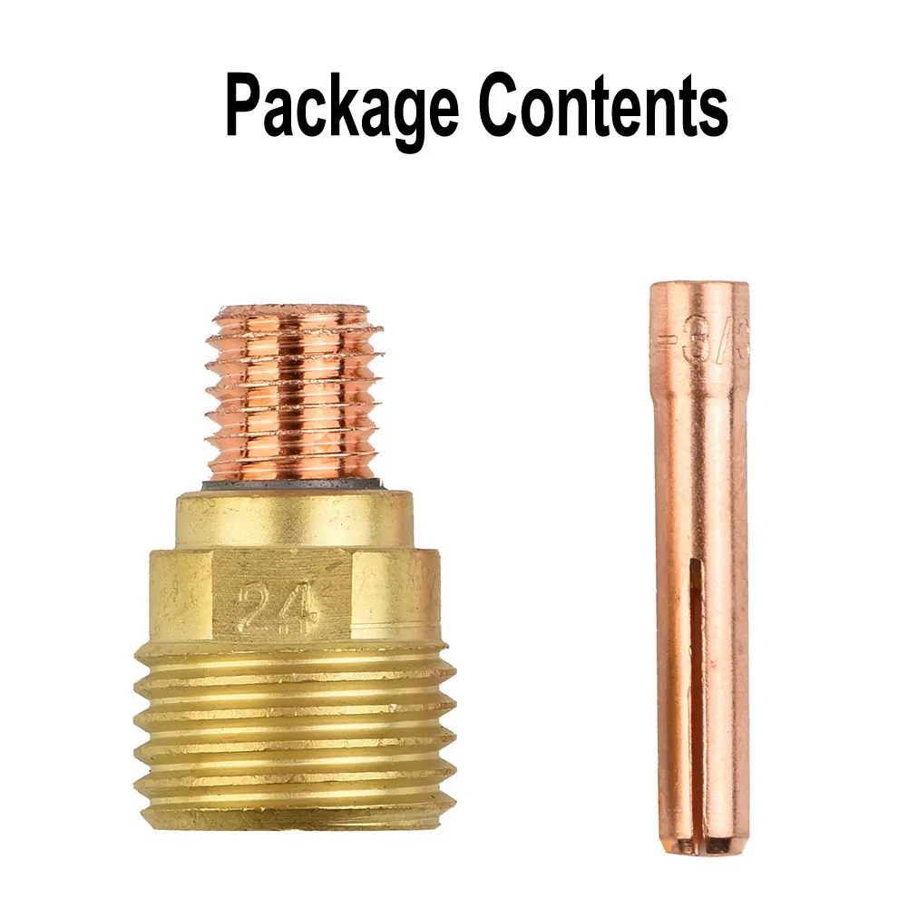 Electrode Clip Small Strip Mesh Connector Gas Lens TIG Torch Collet Body WP-9 1/1.6/2.4/3.2mm 2Pcs TIG Torches WP-20
Electrode Clip Small Strip Mesh Connector Gas Lens TIG Torch Collet Body WP-9 1/1.6/2.4/3.2mm 2Pcs TIG Torches WP-20