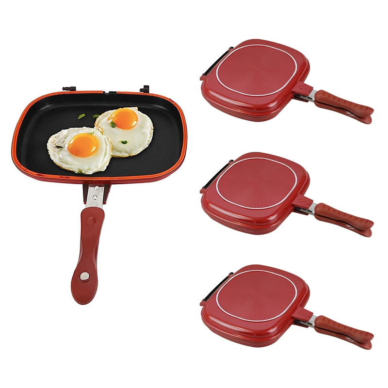 28cm Frying Pan Double-sided Pan Baking Tray Non-stick Skillet Wok Pan Home Garden Pancake Pan for The Kitchen
28cm Frying Pan Double-sided Pan Baking Tray Non-stick Skillet Wok Pan Home Garden Pancake Pan for The Kitchen