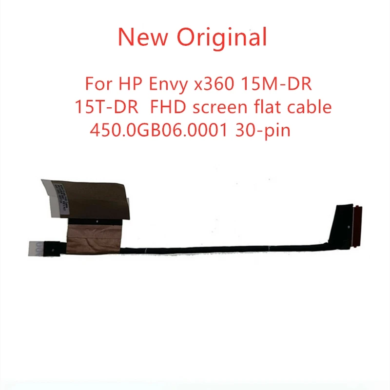 New Original Laptop lcd LVDS EDP cable For HP Envy x360 15M-DR 15T-DR screen cable FHD screen flat cable 450.0GB06.0001 30-pin
New Original Laptop lcd LVDS EDP cable For HP Envy x360 15M-DR 15T-DR screen cable FHD screen flat cable 450.0GB06.0001 30-pin