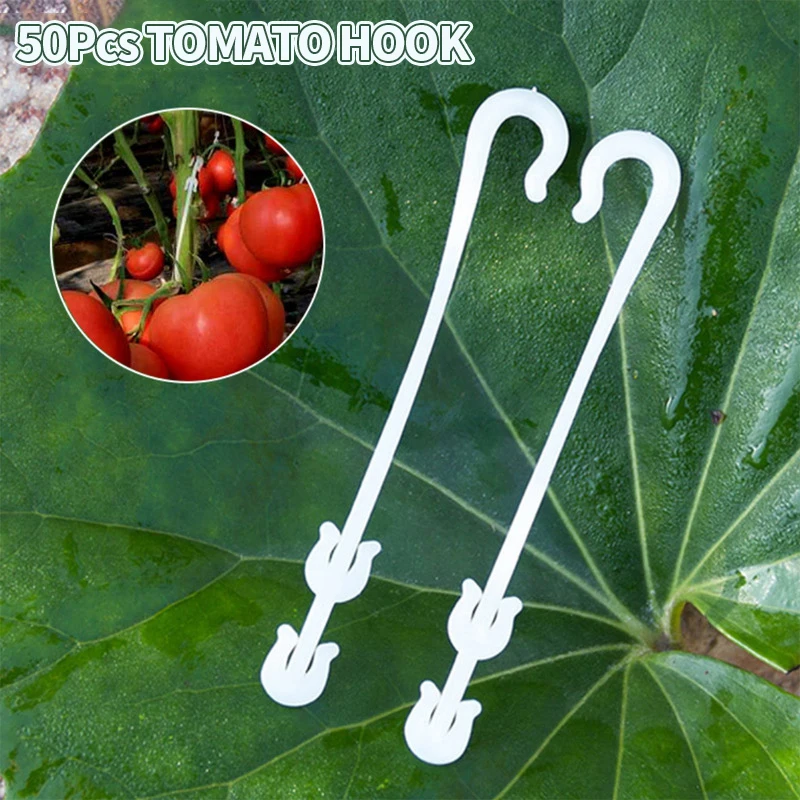 50/100PCS Tomato J Shaped Ear Hook Plastic Vegetable Fruit Fixed Buckle Hook Plant Flower Support Vine Fastener Clip Garden Tool
50/100PCS Tomato J Shaped Ear Hook Plastic Vegetable Fruit Fixed Buckle Hook Plant Flower Support Vine Fastener Clip Garden Tool