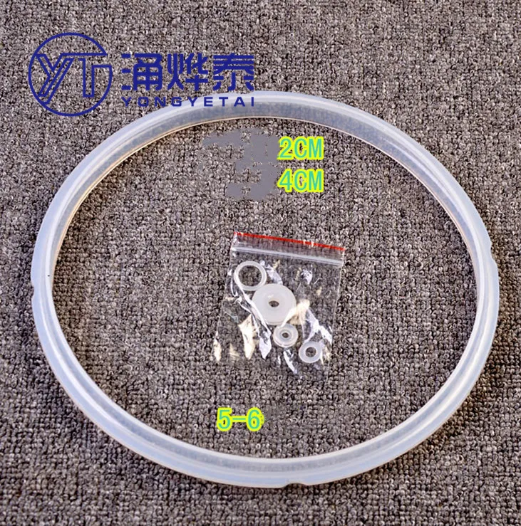 

YYT Universal electric pressure cooker silicone rubber sealing ring High quality rubber ring 22Cm 5L-6 liters applicable