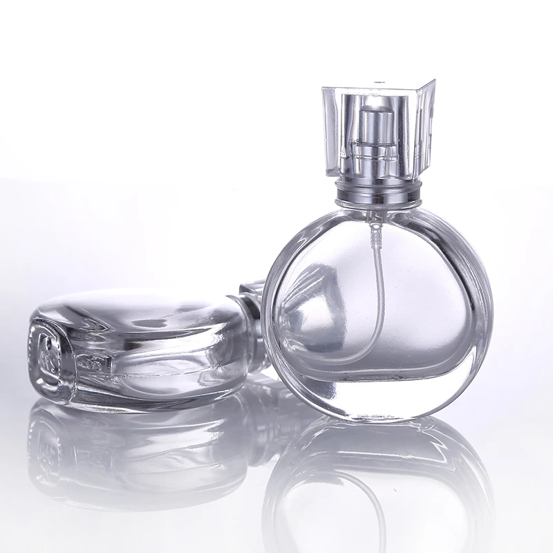 

25ml Mini Empty Perfume Bottle Glass Spray Perfume Atomizer Elegant Portable Travel Refillable Bottle Cosmetics Aluminum Sprayer