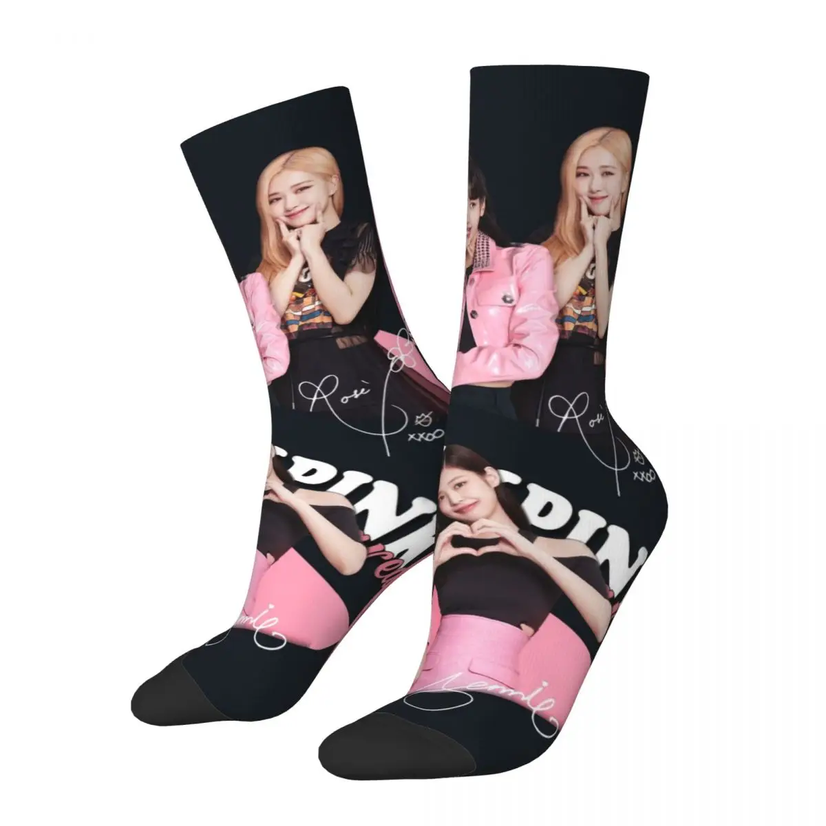 Black Pink Socks Men's Women's Funny Happy Korea Socks High Quality Spring Summer Autumn Winter Middle Tube Socks Gifts
Black Pink Socks Men's Women's Funny Happy Korea Socks High Quality Spring Summer Autumn Winter Middle Tube Socks Gifts