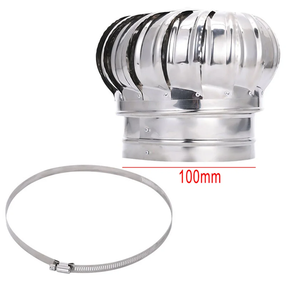 Stainless Steel Roof Ventilator Wind Turbines Flue Pipe Cover Cap Vent Top Roof Ventilating Fan Unpowered Cowl Blowing Ball
Stainless Steel Roof Ventilator Wind Turbines Flue Pipe Cover Cap Vent Top Roof Ventilating Fan Unpowered Cowl Blowing Ball