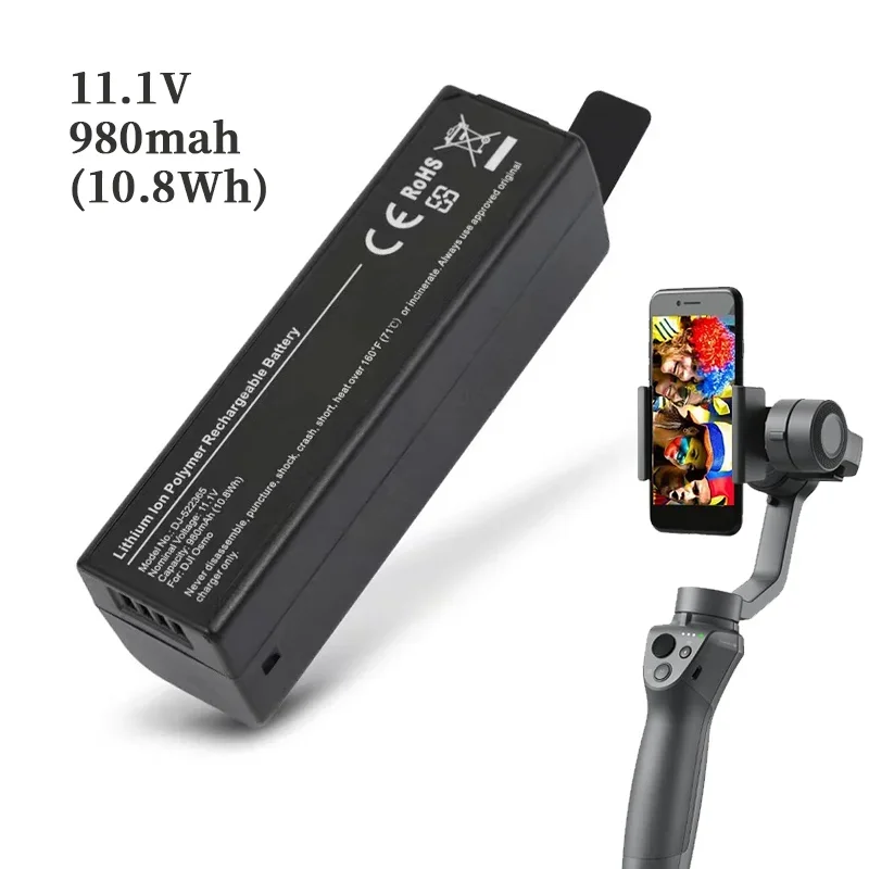 

NEW Replacement HB01 Battery for DJI OSMO Mobile DJI OSMO Handheld Gimbal 4K Camera HB01-522365 HB02-542465