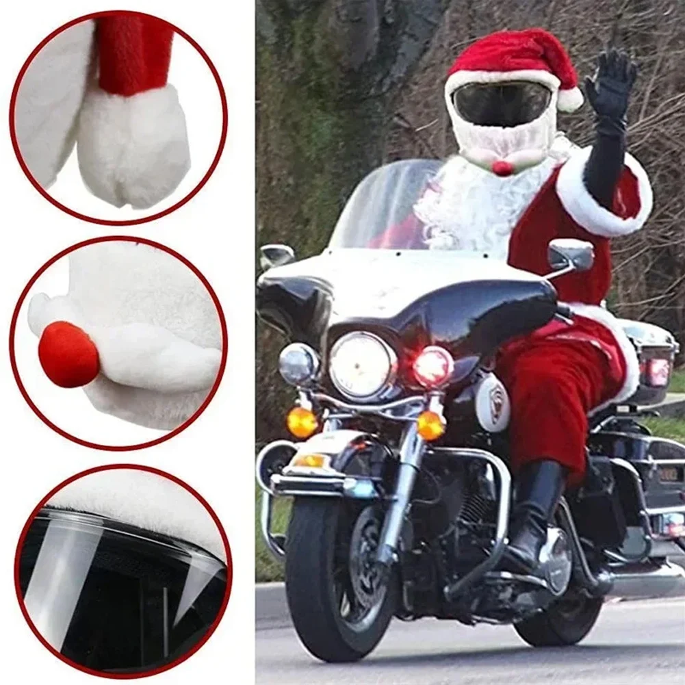 Santa Claus Helmet Cover Plush Christmas Hat for Motorcycle Helmet Happy New Year Party Supplies Xmas Cosplay Accessoories
Santa Claus Helmet Cover Plush Christmas Hat for Motorcycle Helmet Happy New Year Party Supplies Xmas Cosplay Accessoories