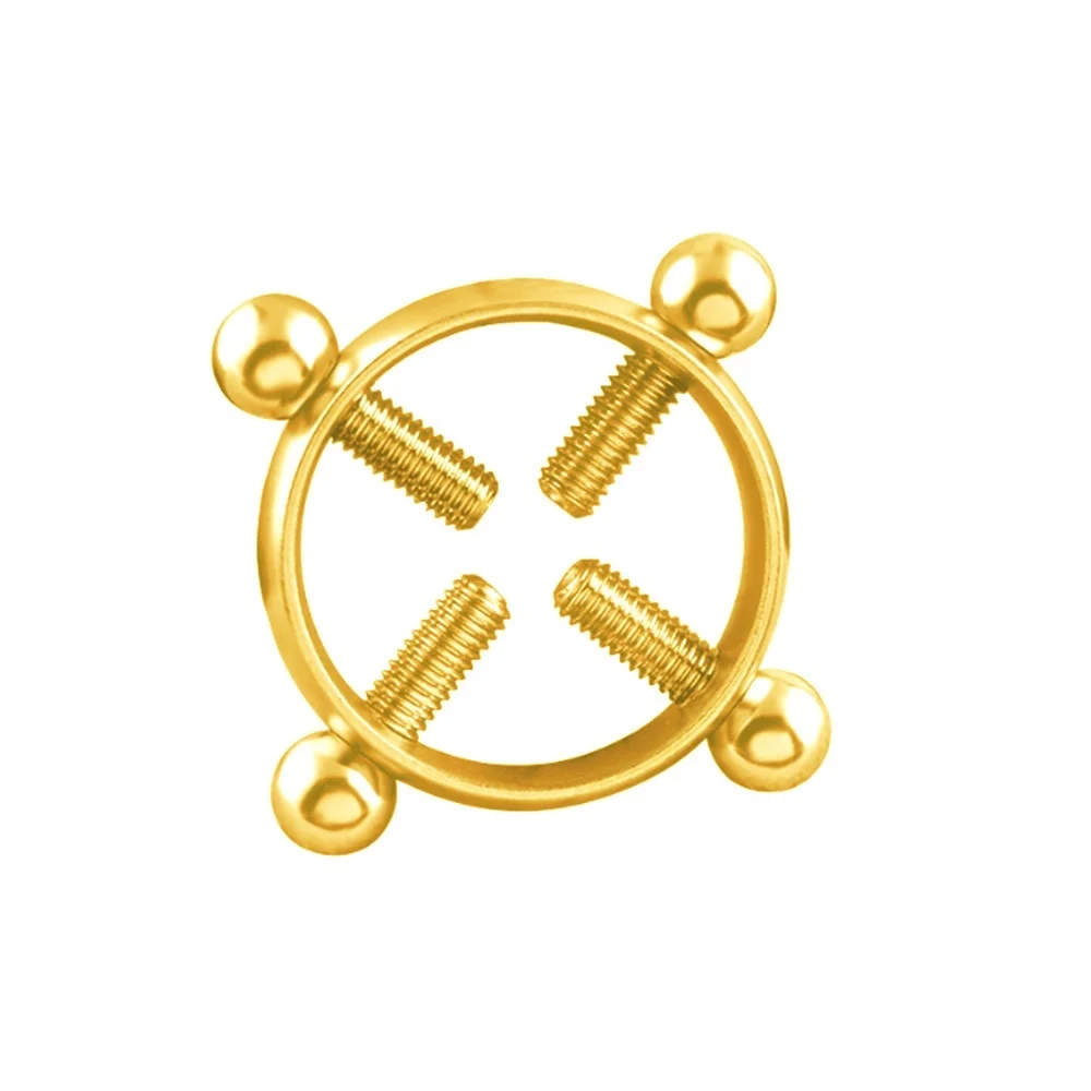 Anneau de serrage de mamelon en acier inoxydable, accessoires érotiques, pinces à mamelon, jouets sexuels pour femmes, stimulateur de sein, bouclier, Piercing corporel, boutique 5