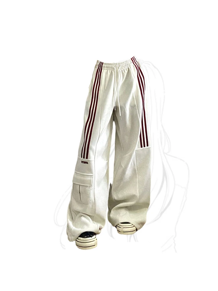 Women's Off White Sweatpants Baggy Vintage Y2k 90s Fashion Harajuku Jogger Pants Streetwear High Waist Wide Leg Trouser Clothes
Women's Off White Sweatpants Baggy Vintage Y2k 90s Fashion Harajuku Jogger Pants Streetwear High Waist Wide Leg Trouser Clothes