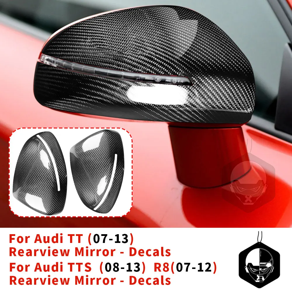 Чехол для зеркала заднего вида Audi TT 2007-2013/TTS 2008-2013/R8 2007-2012 из натурального углеродного волокна
Чехол для зеркала заднего вида Audi TT 2007-2013/TTS 2008-2013/R8 2007-2012 из натурального углеродного волокна