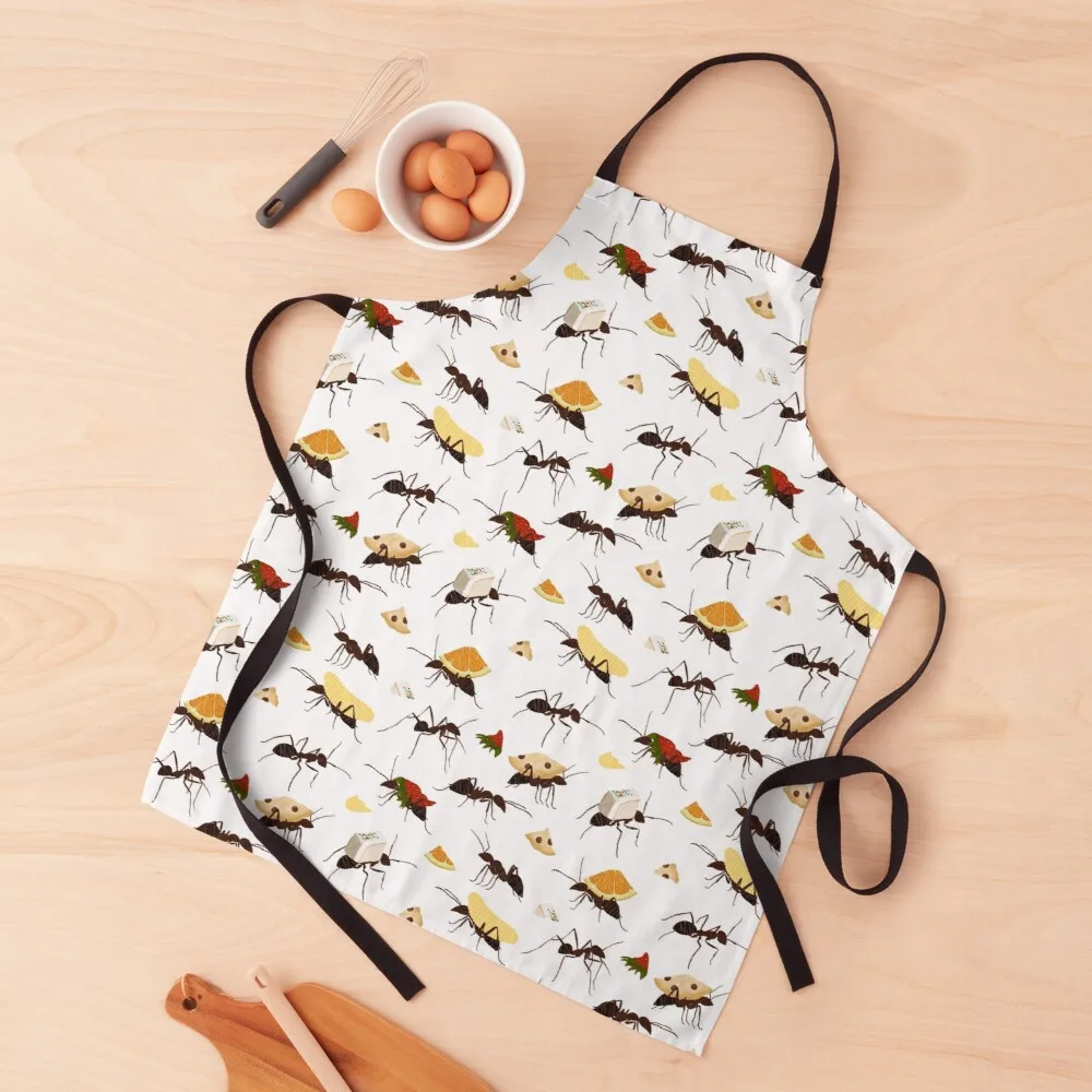 Ants Carrying Snacks Apron Housewares kitchen chef kitchen apron Women kitchen's apron
Ants Carrying Snacks Apron Housewares kitchen chef kitchen apron Women kitchen's apron