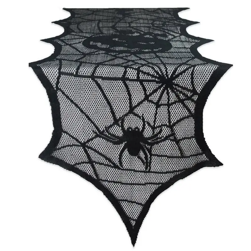 Cobweb Halloween Table Decorations 18x72inch Spider Cover Runner Bat Halloween Lace Table Decor Holiday Kitchen Dining Table
Cobweb Halloween Table Decorations 18x72inch Spider Cover Runner Bat Halloween Lace Table Decor Holiday Kitchen Dining Table