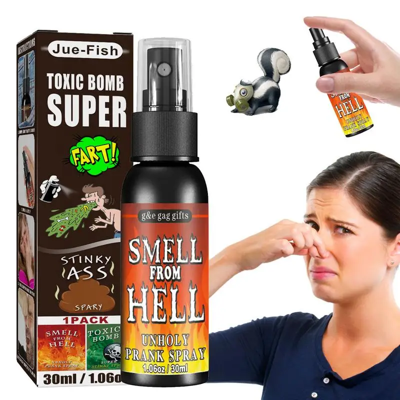 Prank Fart Spray Joke Toy Fart Spray Liquid Portable Stinky Fart Spray For April Fool's Day Friend Gatherings And Dinner Parties
Prank Fart Spray Joke Toy Fart Spray Liquid Portable Stinky Fart Spray For April Fool's Day Friend Gatherings And Dinner Parties