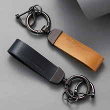 6 Colors Fashion Cowhide Leather Keychain Business Gift Key Chain Men Women Car Key Strap Waist Wallet Key Alloy Chains Keyring
6 Colors Fashion Cowhide Leather Keychain Business Gift Key Chain Men Women Car Key Strap Waist Wallet Key Alloy Chains Keyring