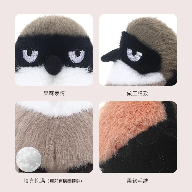 Mini Lifelike Stuffed Plush Toys Fluffy Bird Soft Dolls Kingfisher Sparrow Fork-tailed Sunbird Myna - Kids Birthday Xmas Gifts Mini Lifelike Stuffed Plush Toys Fluffy Bird Soft Dolls Kingfisher Sparrow Fork-tailed Sunbird Myna - Kids Birthday Xmas Gifts