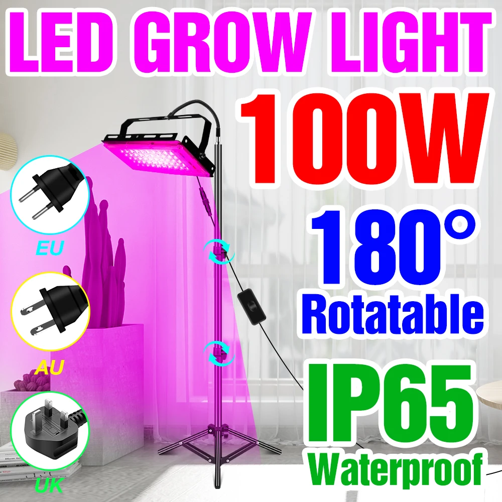 25W 50W 100W Plant Lamp Full Spectrum LED Grow Light Greenhouse LED Phytolamp For Seedlings Hydroponics Vegetables Growing Tent
25W 50W 100W Plant Lamp Full Spectrum LED Grow Light Greenhouse LED Phytolamp For Seedlings Hydroponics Vegetables Growing Tent