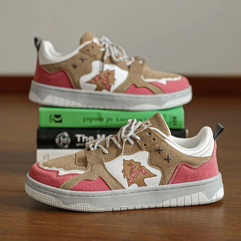 New Fashionable Low Top Sports Shoes, Men's Lace Up Shoes, Women's Casual Seasonal Personalized Pink Couple Shoes Size35-44
New Fashionable Low Top Sports Shoes, Men's Lace Up Shoes, Women's Casual Seasonal Personalized Pink Couple Shoes Size35-44