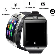 Q18 SmartWatch Full Touch Screen Support SIM Card Call Photo Taking Men's Ladies Pedometer Sleep Alarm Clock Smart Watch PK DZ09
Q18 SmartWatch Full Touch Screen Support SIM Card Call Photo Taking Men's Ladies Pedometer Sleep Alarm Clock Smart Watch PK DZ09