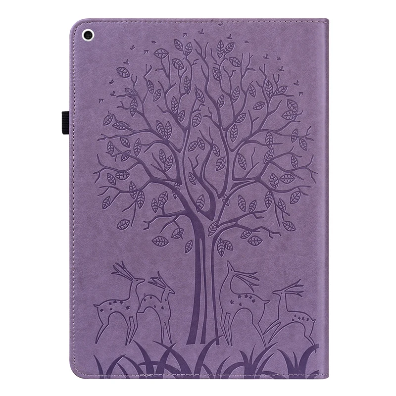 

Case For Apple iPad 5 6 7 Magnetic Case iPad 8 Fashion Embossed animal motifs 9.7"inch PU Leather Wallet Cover Funda