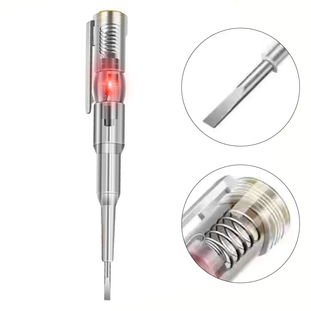 1Pc Test Pen 138mm X 20mm B09 High-sensitivity Multi-functional Induction Test Pen Highlight Single Lamp Tester Screwdriver
1Pc Test Pen 138mm X 20mm B09 High-sensitivity Multi-functional Induction Test Pen Highlight Single Lamp Tester Screwdriver