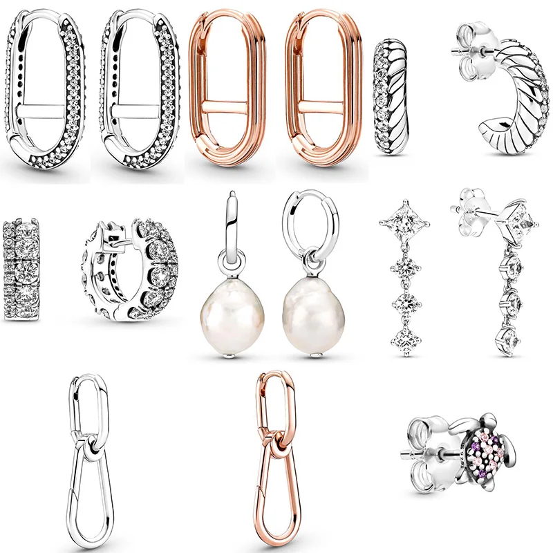 925 Sterling Silver Earrings Diy Rose Gold Treated Freshwater Cultured Baroque Pearl Hoop Earrings For Women Party Jewelry Gift
925 Sterling Silver Earrings Diy Rose Gold Treated Freshwater Cultured Baroque Pearl Hoop Earrings For Women Party Jewelry Gift