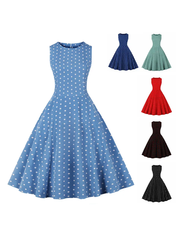 2024 New Retro Dot Polka Tank Dresses Casual High Waist Ruffle Hem Flowy Evening Party Dress Ladies Birthday Night Club Outfits
2024 New Retro Dot Polka Tank Dresses Casual High Waist Ruffle Hem Flowy Evening Party Dress Ladies Birthday Night Club Outfits