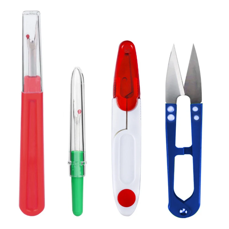 4pcs Sewing Seam Ripper Kit Sew Stitching Thread Unpicker Tools Embroidery Cutting Scissor for Sewing Thread Remove Accessories
4pcs Sewing Seam Ripper Kit Sew Stitching Thread Unpicker Tools Embroidery Cutting Scissor for Sewing Thread Remove Accessories