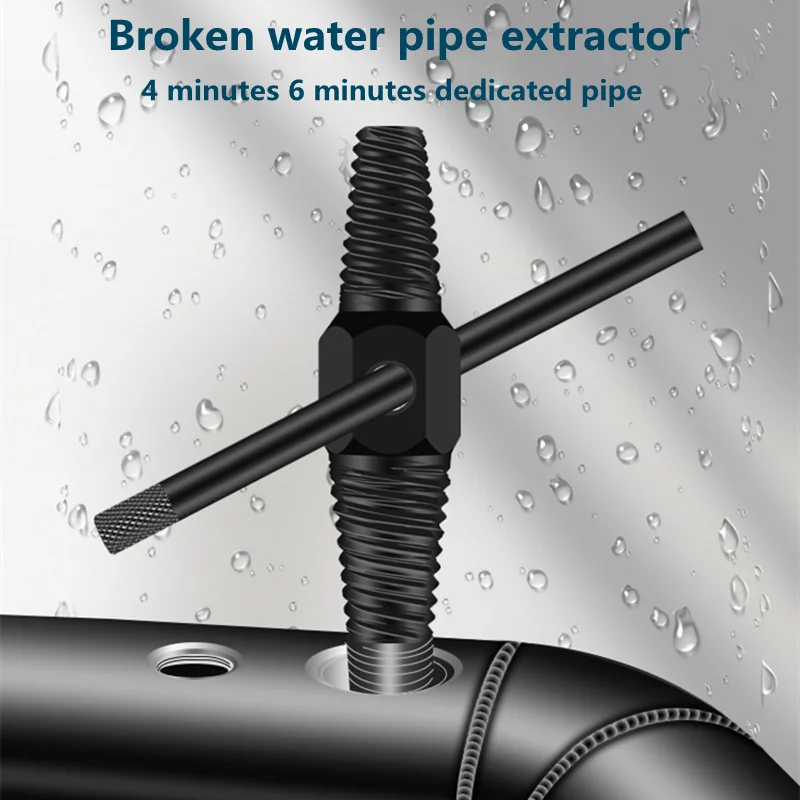Broken Screw Extractor Double-head Faucet 4 Points 6 Points Water Pipe Cost-effective Extractor Triangle Valve Anti-thread Threa
Broken Screw Extractor Double-head Faucet 4 Points 6 Points Water Pipe Cost-effective Extractor Triangle Valve Anti-thread Threa