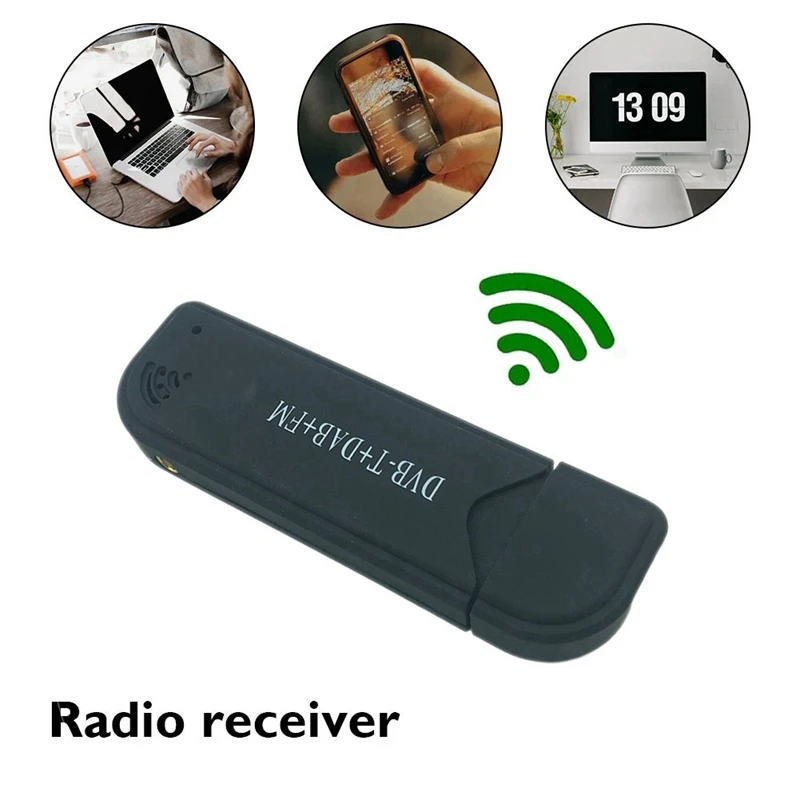

Приемник SDR, SDR радиоприемник ABS + металлический RTL2832U USB2.0 DVB-T DAB FM SDR RTL с антенной и пультом дистанционного управления