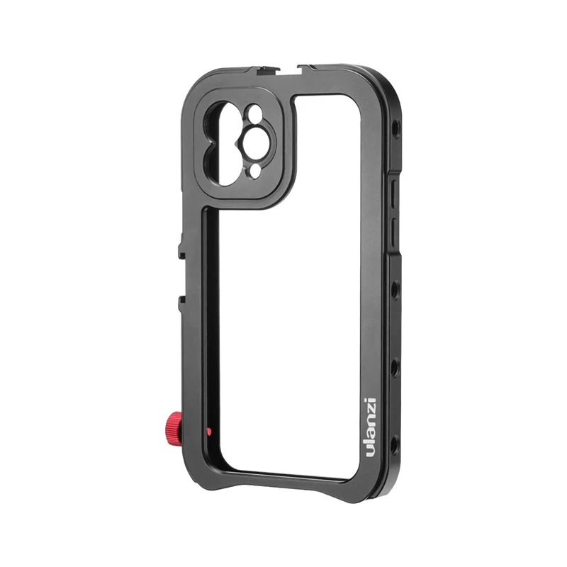 Ulanzi Vlog Metal Case Cage For Iphone 11 Pro Video Record Vlogging Case With 17MM Thread 1/4 Screw For Ulanzi Lens DOF
Ulanzi Vlog Metal Case Cage For Iphone 11 Pro Video Record Vlogging Case With 17MM Thread 1/4 Screw For Ulanzi Lens DOF